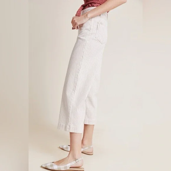 New without tags Paige cropped denim from Anthropology size 24 with stretch! - Picture 3 of 5